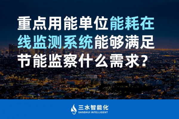 重點(diǎn)用能單位能耗在線監(jiān)測(cè)系統(tǒng)能夠滿足節(jié)能監(jiān)察什么需求？